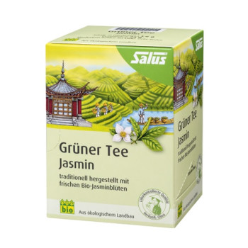 GRÜNER TEE Jasmin Bio Salus Filterbeutel