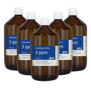 Kolloidales Silber (Silberwasser) 3 ppm